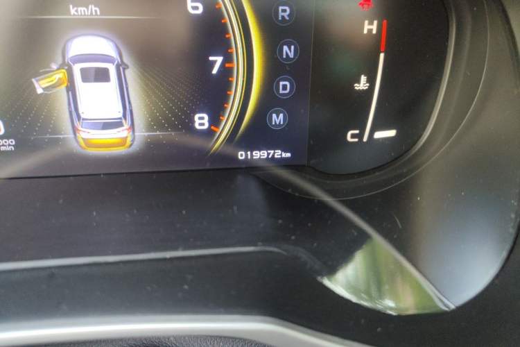 Used Geely Auto Emgrand X7 Sport 2021 1.8TD DCT Two-Wheel Drive Asian Games Comfort Edition Odometer Close Up