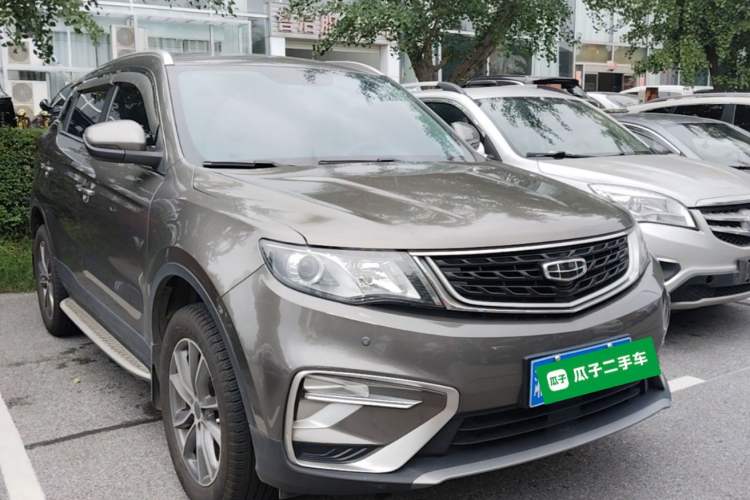 Used Geely Auto Emgrand X7 Sport 2021 Million Edition 1.8TD DCT Two-Wheel Drive Comfort Model Front Right 45 Deg