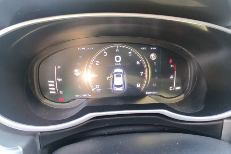 Used Geely Auto Emgrand X7 Sport 2021 Million Edition 1.8TD DCT Two-Wheel Drive Comfort Model Instrument Cluster