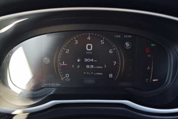 Used Geely Auto Emgrand X7 Sport 2021 1.8TD DCT Two-Wheel Drive Asian Games Edition Instrument Cluster