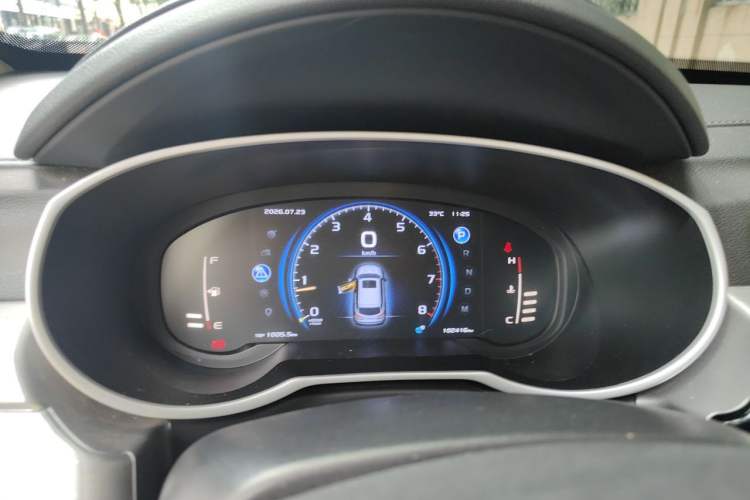 Used Geely Auto Emgrand X7 Sport 2021 Million Edition 1.8TD DCT Two-Wheel Drive Comfort Model Instrument Cluster