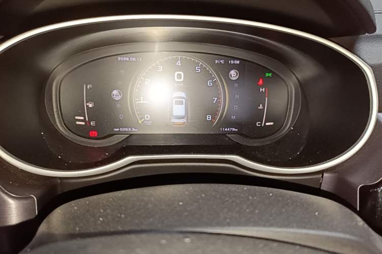 Used Geely Auto Emgrand X7 Sport 2021 Million Edition 1.8TD DCT Two-Wheel Drive Luxury Model Instrument Cluster