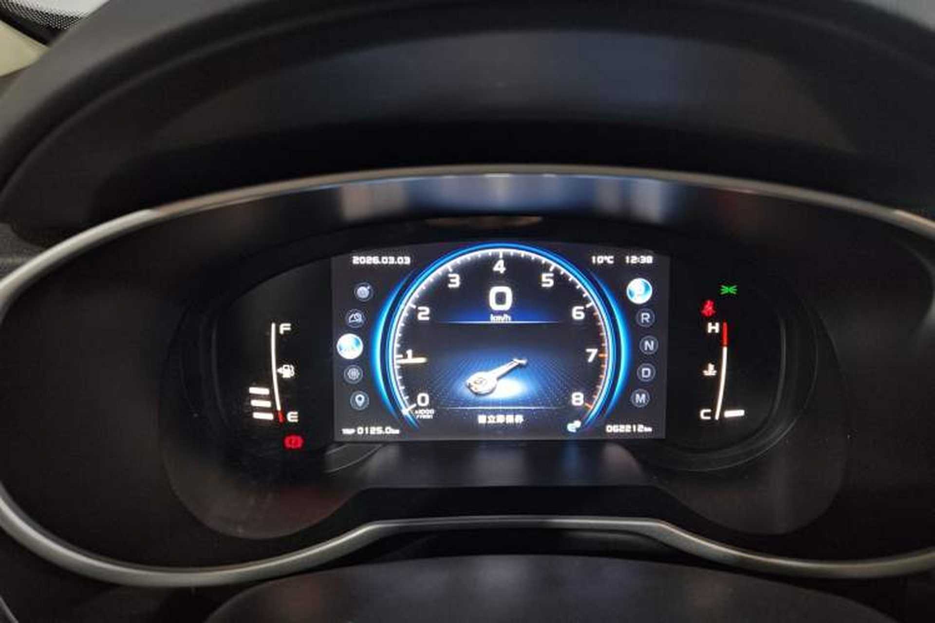 Used Geely Auto Emgrand X7 Sport 2021 Million Edition 1.8TD DCT Two-Wheel Drive Luxury Model Instrument Cluster