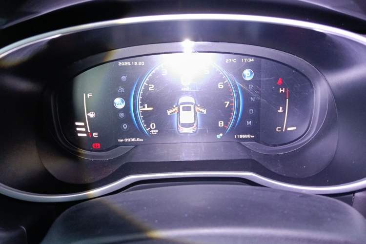 Used Geely Auto Emgrand X7 Sport 2021 1.8TD DCT Two-Wheel Drive Asian Games Comfort Edition Instrument Cluster