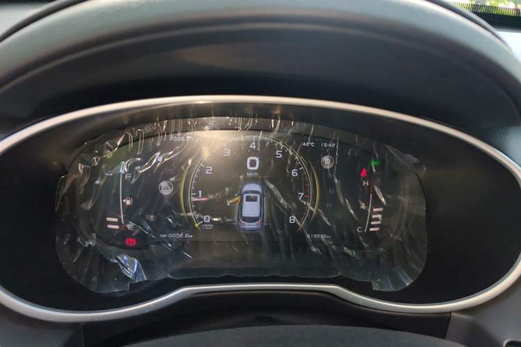 Used Geely Auto Emgrand X7 Sport 2021 Million Edition 1.8TD DCT Two-Wheel Drive Luxury Model Instrument Cluster