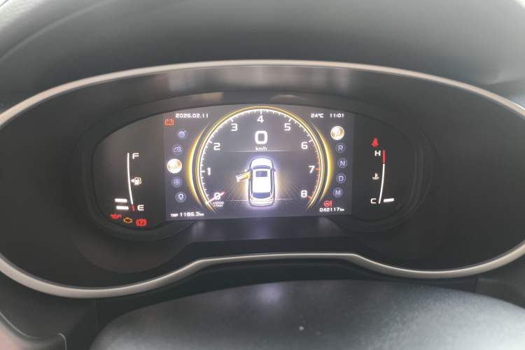 Used Geely Auto Emgrand X7 Sport 2021 1.8TD DCT Two-Wheel Drive Asian Games Edition Odometer Close Up