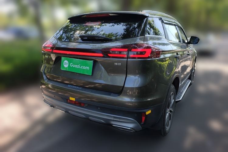 Used Geely Auto Emgrand X7 Sport 2021 Million Edition 1.8TD DCT Two-Wheel Drive Luxury Model Rear Right 45 Deg
