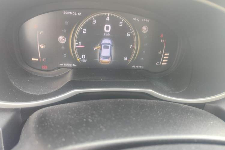 Used Geely Auto Emgrand X7 Sport 2021 1.8TD DCT Two-Wheel Drive Asian Games Comfort Edition Odometer Close Up