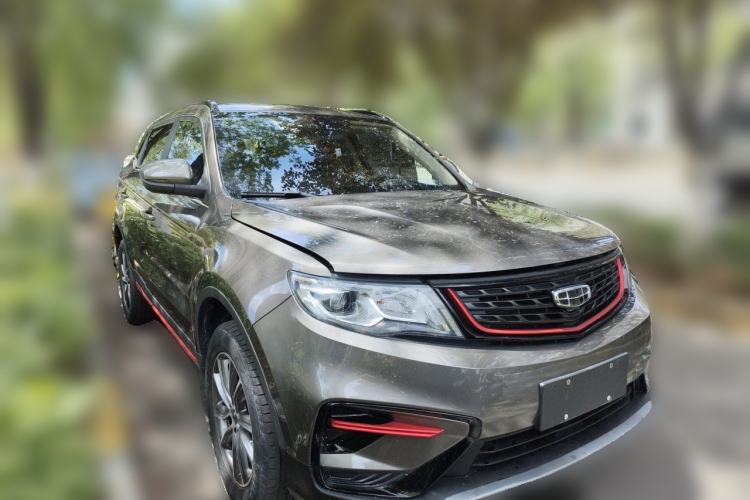 Used Geely Auto Emgrand X7 Sport 2021 1.8TD DCT Two-Wheel Drive Asian Games Edition Front Right 45 Deg
