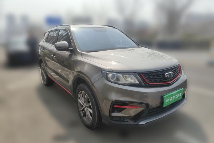 Used Geely Auto Emgrand X7 Sport 2021 1.8TD DCT Two-Wheel Drive Asian Games Comfort Edition Front Right 45 Deg