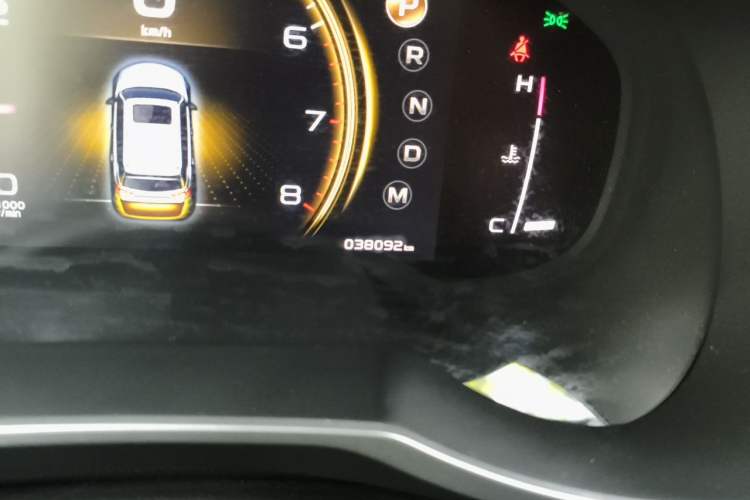 Used Geely Auto Emgrand X7 Sport 2021 1.8TD DCT Two-Wheel Drive Asian Games Edition Odometer Close Up