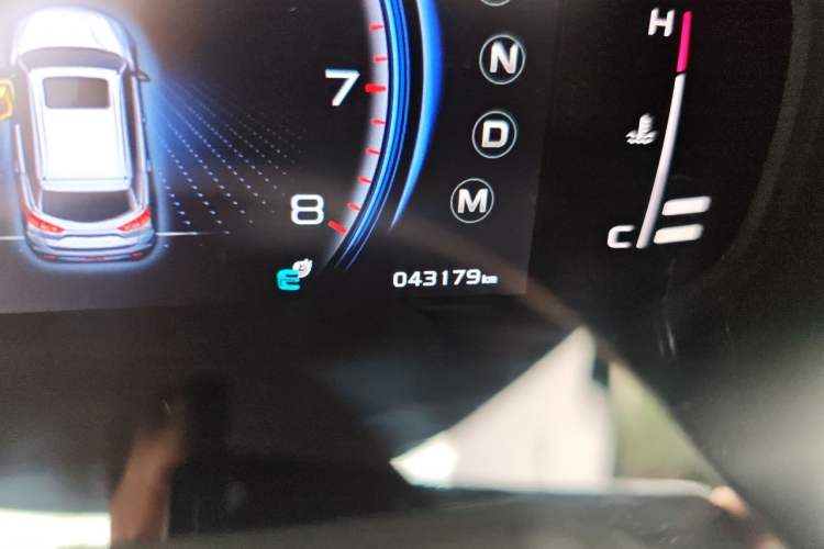 Used Geely Auto Emgrand X7 Sport 2021 1.8TD DCT Two-Wheel Drive Asian Games Edition Odometer Close Up