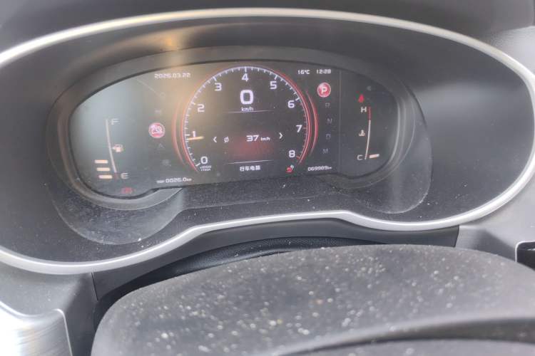 Used Geely Auto Emgrand X7 Sport 2021 1.8TD DCT Two-Wheel Drive Asian Games Comfort Edition Odometer Close Up