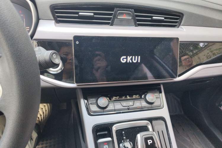 Used Geely Auto Emgrand X7 Sport 2021 Million Edition 1.8TD DCT Two-Wheel Drive Comfort Model Audio And AC Panel