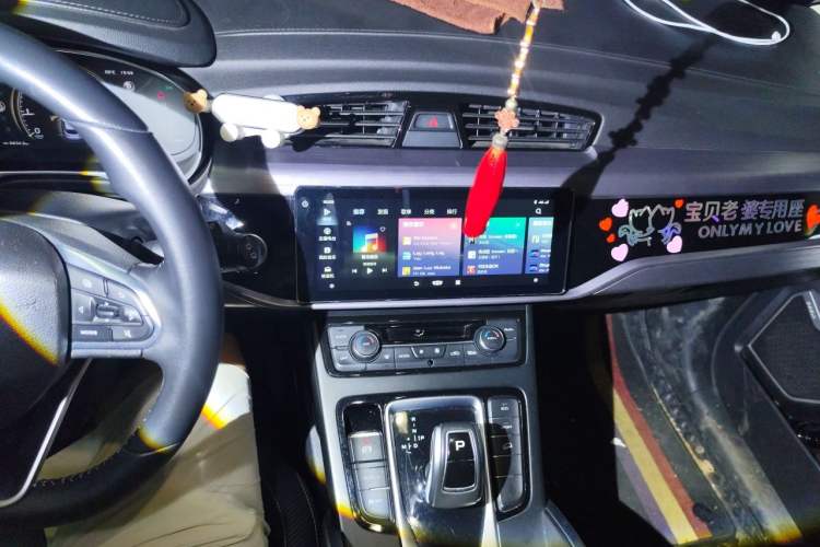 Used Geely Auto Emgrand X7 Sport 2021 Million Edition 1.8TD DCT Two-Wheel Drive Luxury Model Audio And AC Panel