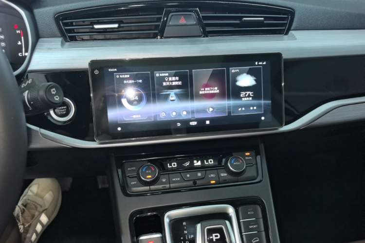 Used Geely Auto Emgrand X7 Sport 2021 1.8TD DCT Two-Wheel Drive Asian Games Edition Audio And AC Panel