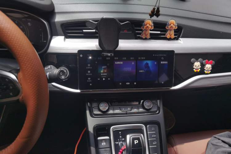 Used Geely Auto Emgrand X7 Sport 2021 1.8TD DCT Two-Wheel Drive Asian Games Edition Audio And AC Panel