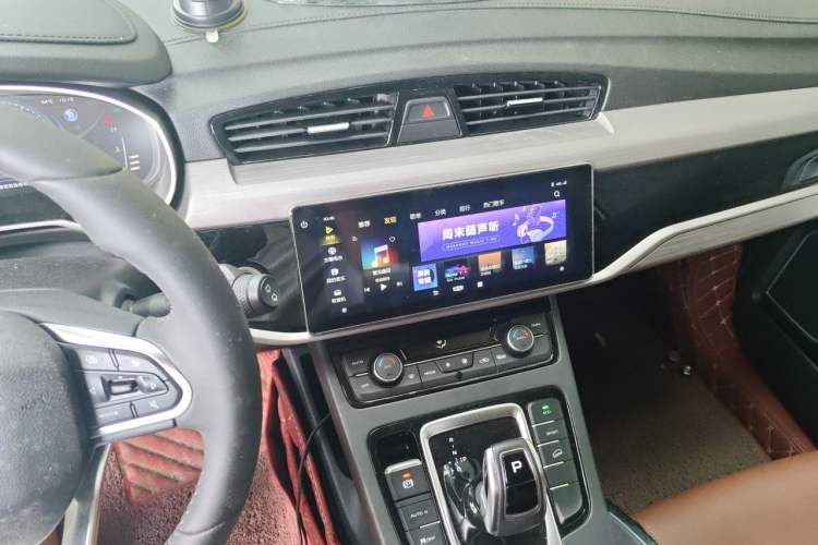 Used Geely Auto Emgrand X7 Sport 2021 1.8TD DCT Two-Wheel Drive Asian Games Edition Audio And AC Panel
