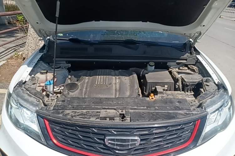 Used Geely Auto Emgrand X7 Sport 2021 1.8TD DCT Two-Wheel Drive Asian Games Comfort Edition Engine Bay