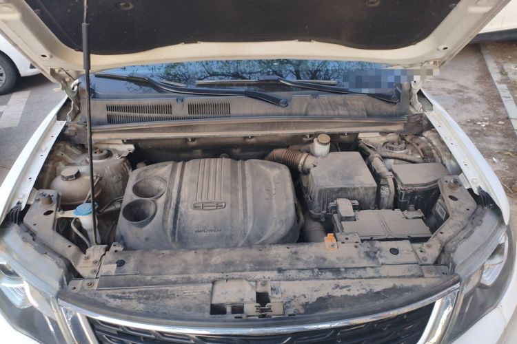 Used Geely Auto Emgrand X7 Sport 2021 Million Edition 1.8TD DCT Two-Wheel Drive Luxury Model Engine Bay