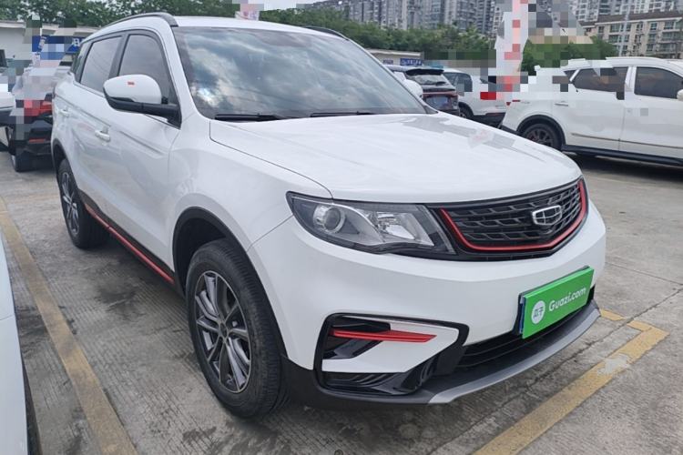 Used Geely Auto Emgrand X7 Sport 2021 1.8TD DCT Two-Wheel Drive Asian Games Comfort Edition Front Right 45 Deg