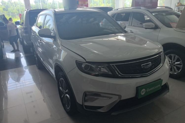 Used Geely Auto Emgrand X7 Sport 2021 Million Edition 1.8TD DCT Two-Wheel Drive Comfort Model Front Right 45 Deg