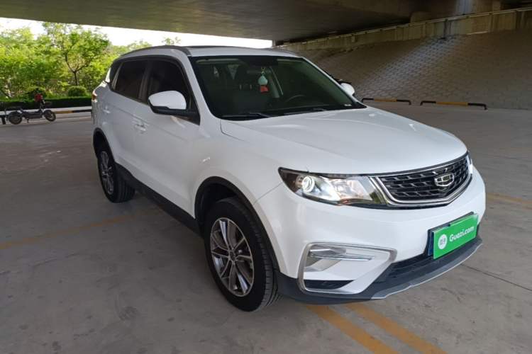 Used Geely Auto Emgrand X7 Sport 2021 Million Edition 1.8TD DCT Two-Wheel Drive Comfort Model Front Right 45 Deg