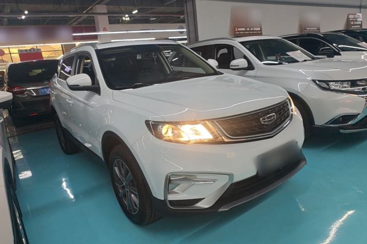 Used Geely Auto Emgrand X7 Sport 2021 Million Edition 1.8TD DCT Two-Wheel Drive Comfort Model Front Right 45 Deg