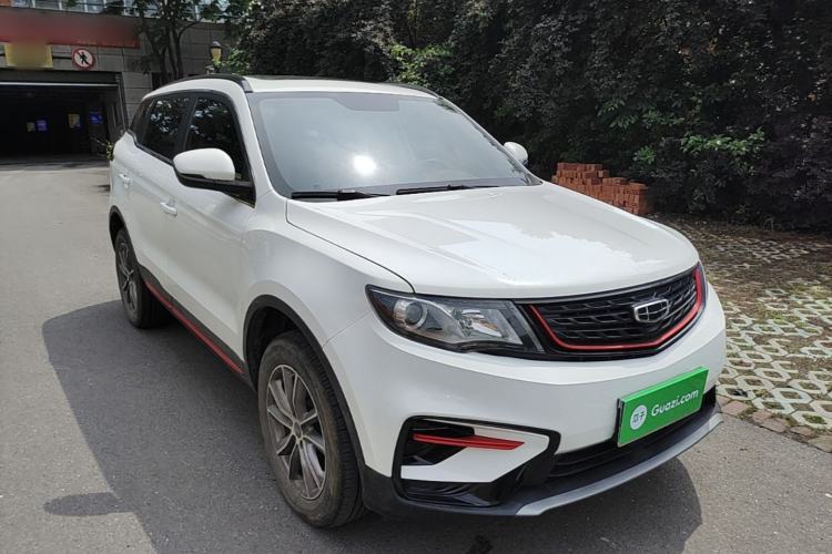 Used Geely Auto Emgrand X7 Sport 2021 1.8TD DCT Two-Wheel Drive Asian Games Comfort Edition Front Right 45 Deg