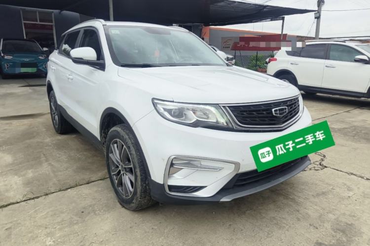 Used Geely Auto Emgrand X7 Sport 2021 Million Edition 1.8TD DCT Two-Wheel Drive Luxury Model Front Right 45 Deg