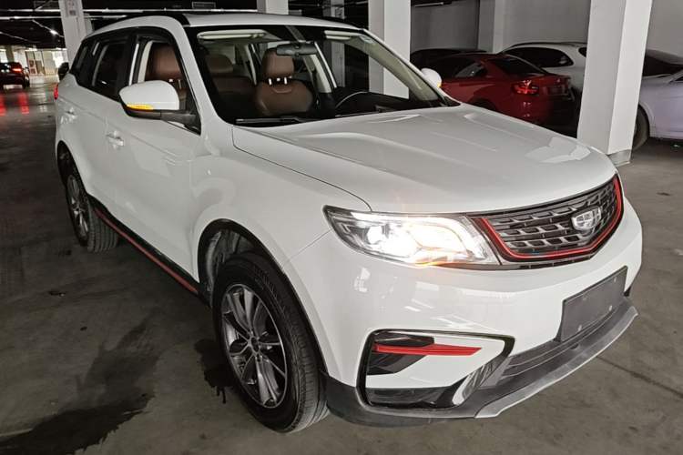 Used Geely Auto Emgrand X7 Sport 2021 1.8TD DCT Two-Wheel Drive Asian Games Edition Front Right 45 Deg