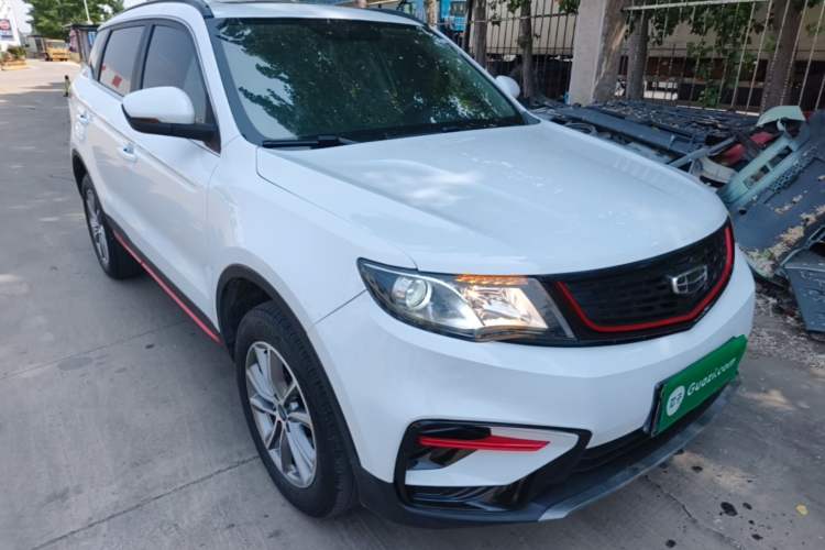 Used Geely Auto Emgrand X7 Sport 2021 1.8TD DCT Two-Wheel Drive Asian Games Comfort Edition Front Right 45 Deg
