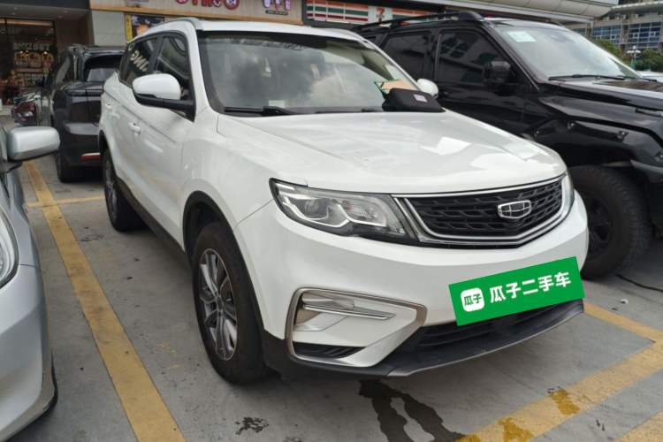 Used Geely Auto Emgrand X7 Sport 2021 Million Edition 1.8TD DCT Two-Wheel Drive Luxury Model Front Right 45 Deg