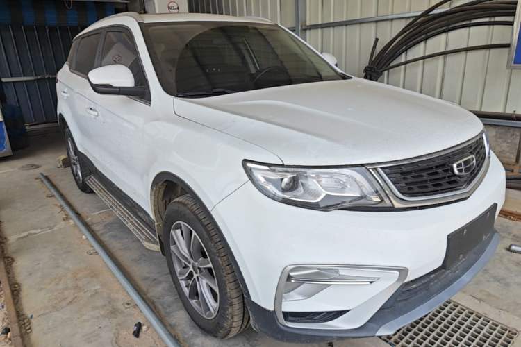 Used Geely Auto Emgrand X7 Sport 2021 Million Edition 1.8TD DCT Two-Wheel Drive Luxury Model Front Right 45 Deg