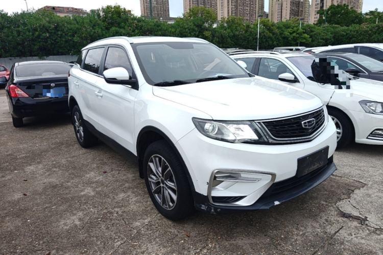 Used Geely Auto Emgrand X7 Sport 2021 Million Edition 1.8TD DCT Two-Wheel Drive Comfort Model Front Right 45 Deg
