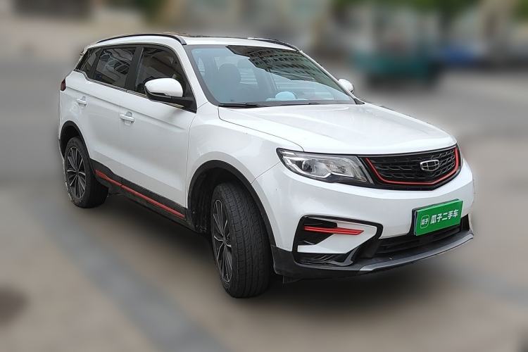 Used Geely Auto Emgrand X7 Sport 2021 1.8TD DCT Two-Wheel Drive Asian Games Edition Front Right 45 Deg
