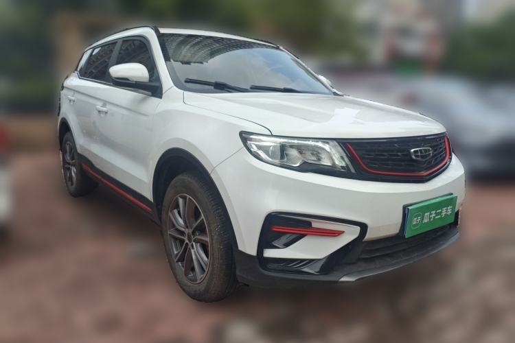 Used Geely Auto Emgrand X7 Sport 2021 Million Edition 1.8TD DCT Two-Wheel Drive Luxury Model Front Right 45 Deg