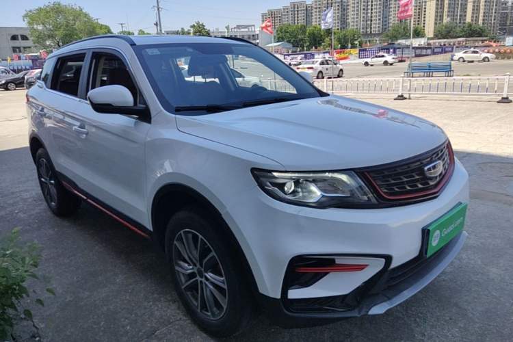 Used Geely Auto Emgrand X7 Sport 2021 1.8TD DCT Two-Wheel Drive Asian Games Edition Front Right 45 Deg