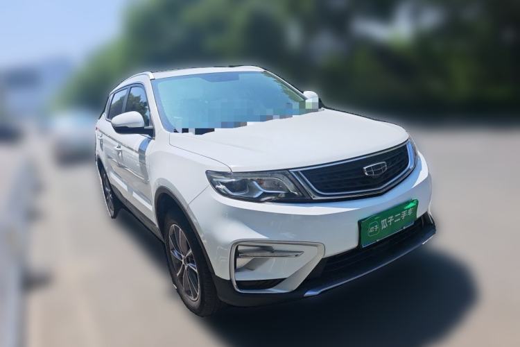 Used Geely Auto Emgrand X7 Sport 2021 Million Edition 1.8TD DCT Two-Wheel Drive Luxury Model Front Right 45 Deg