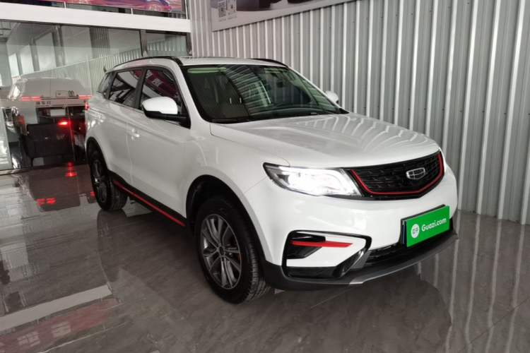 Used Geely Auto Emgrand X7 Sport 2021 1.8TD DCT Two-Wheel Drive Asian Games Edition Front Right 45 Deg