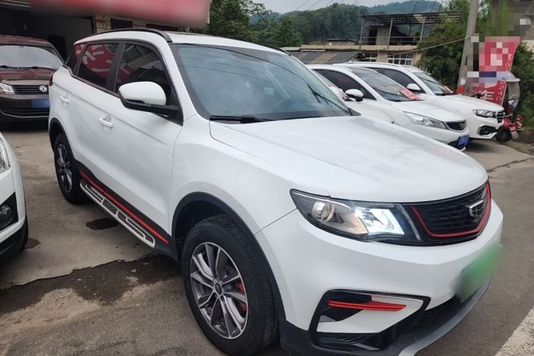 Used Geely Auto Emgrand X7 Sport 2021 1.8TD Manual Two-Wheel Drive Asian Games Edition Front Right 45 Deg