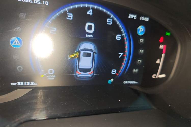 Used Geely Auto Emgrand X7 Sport 2021 Million Edition 1.8TD DCT Two-Wheel Drive Comfort Model Instrument Cluster