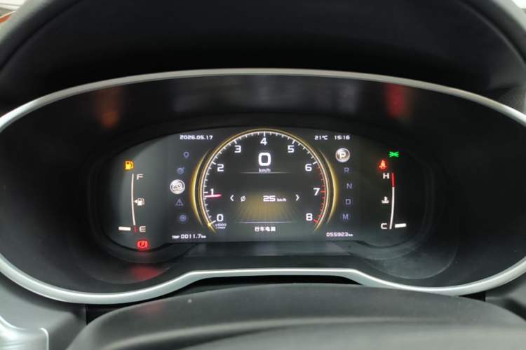 Used Geely Auto Emgrand X7 Sport 2021 1.8TD DCT Two-Wheel Drive Asian Games Comfort Edition Instrument Cluster