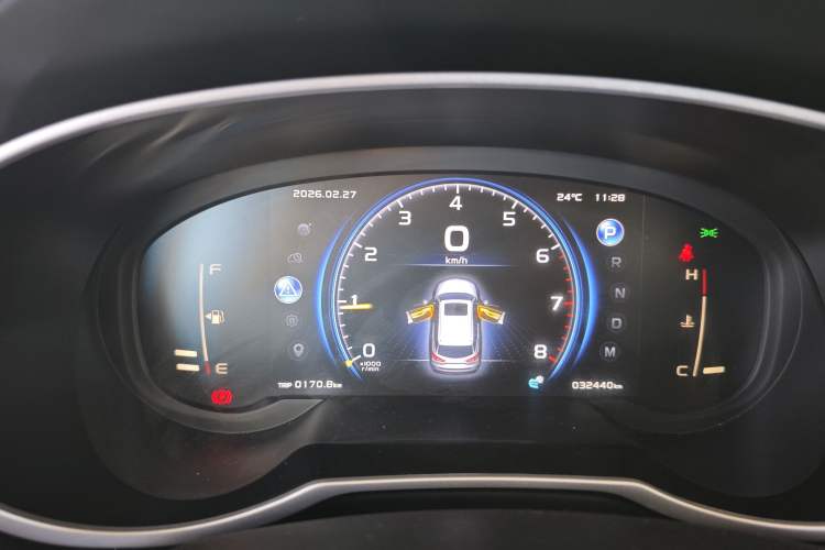 Used Geely Auto Emgrand X7 Sport 2021 Million Edition 1.8TD DCT Two-Wheel Drive Comfort Model Instrument Cluster