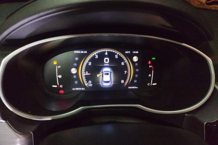 Used Geely Auto Emgrand X7 Sport 2021 Million Edition 1.8TD DCT Two-Wheel Drive Luxury Model Instrument Cluster