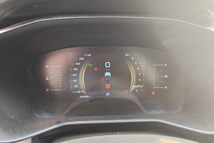 Used Geely Auto Emgrand X7 Sport 2021 Million Edition 1.8TD DCT Two-Wheel Drive Luxury Model Instrument Cluster