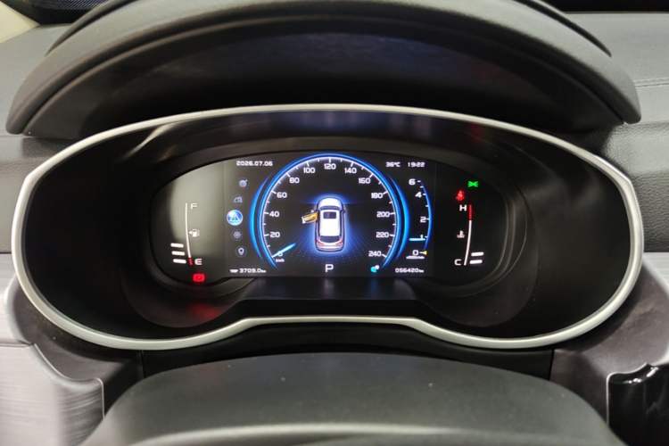Used Geely Auto Emgrand X7 Sport 2021 Million Edition 1.8TD DCT Two-Wheel Drive Comfort Model Instrument Cluster