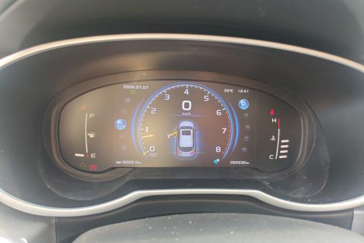 Used Geely Auto Emgrand X7 Sport 2021 Million Edition 1.8TD DCT Two-Wheel Drive Luxury Model Instrument Cluster