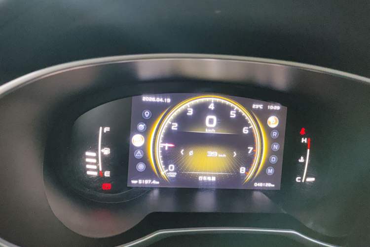 Used Geely Auto Emgrand X7 Sport 2021 Million Edition 1.8TD DCT Two-Wheel Drive Comfort Model Instrument Cluster