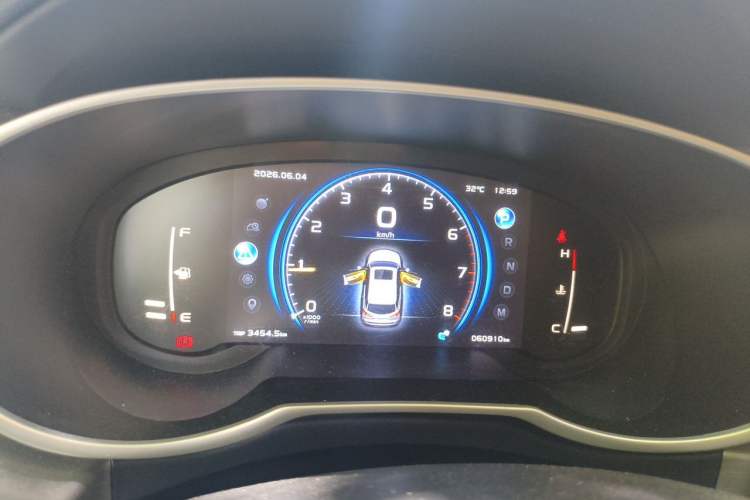 Used Geely Auto Emgrand X7 Sport 2021 1.8TD DCT Two-Wheel Drive Asian Games Comfort Edition Instrument Cluster